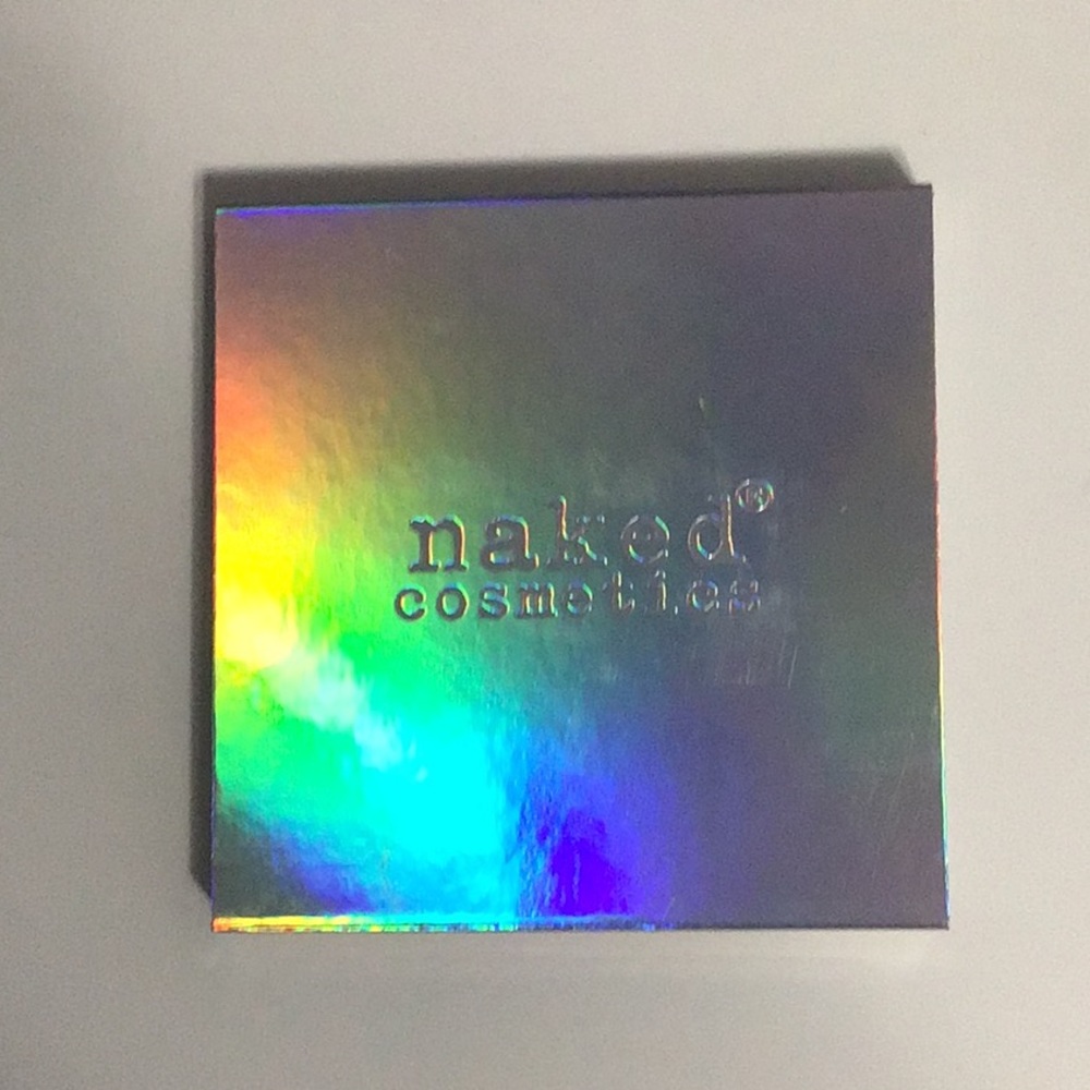 Naked cosmetics highlighting palette